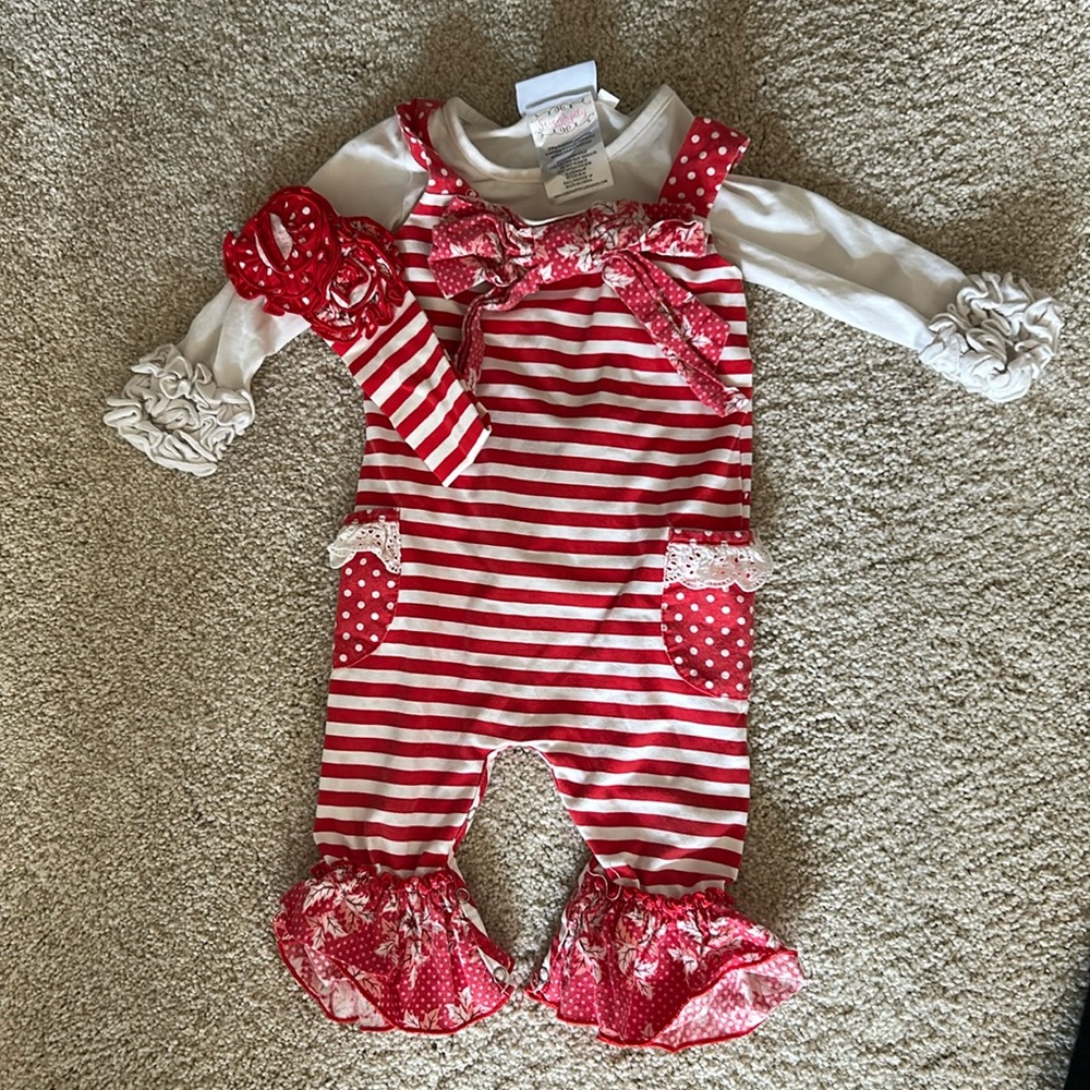 Serendipity 9mo with matching headband